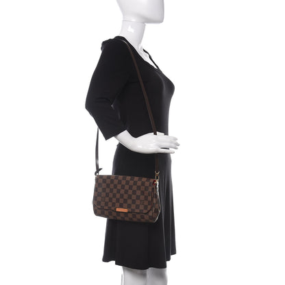 Louis Vuitton Damier Ebene Favorite MM 2 of 9