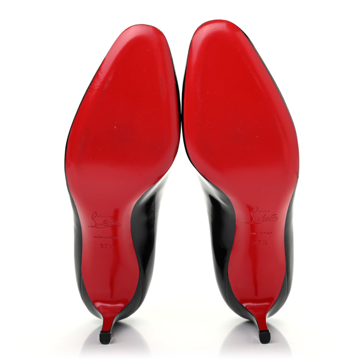 Patent Calfskin Basico 70 Pumps 37.5 Black