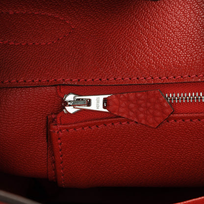 Hermes Togo Birkin 35 Rouge Casaque 20 of 23