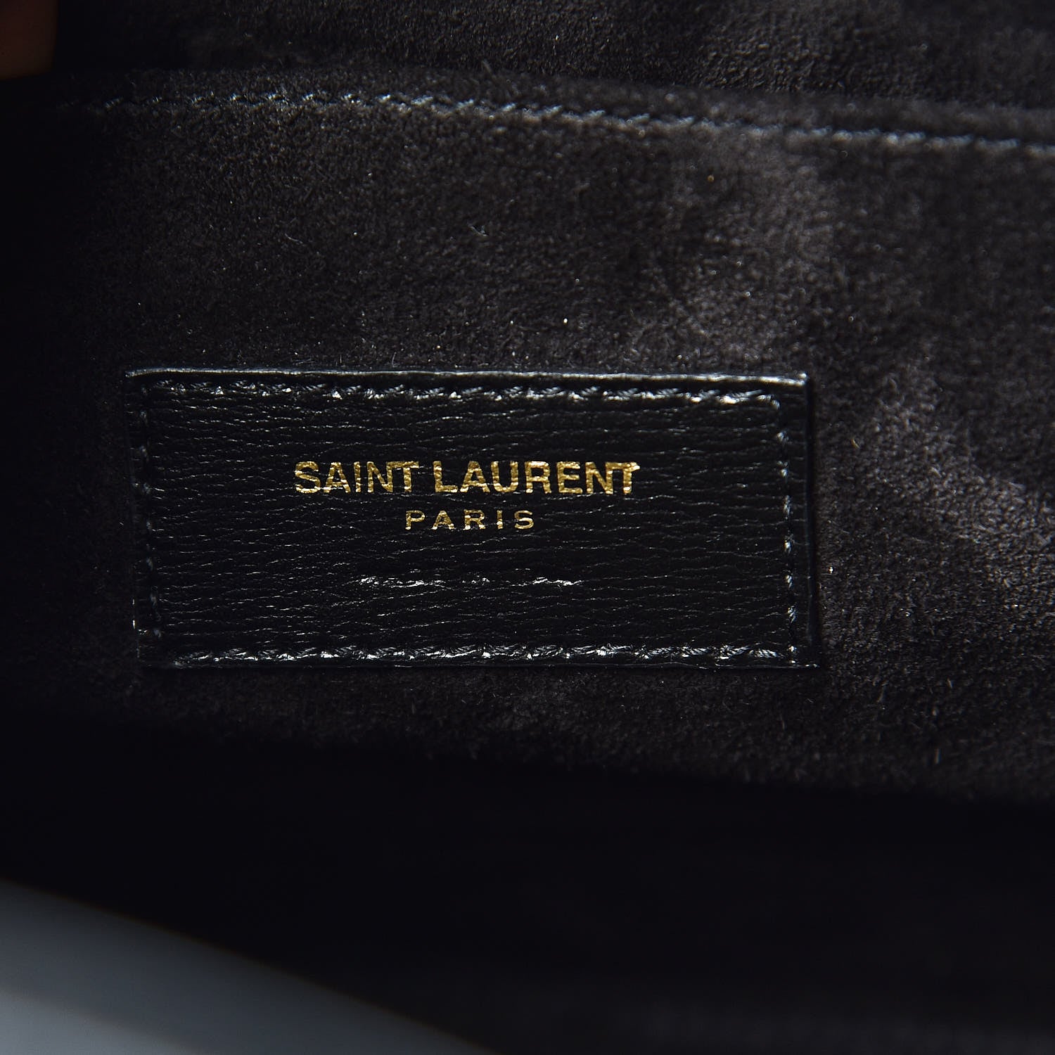 Saint Laurent Calfskin Suede Baby Sac De Jour Black Beige 8 of 9