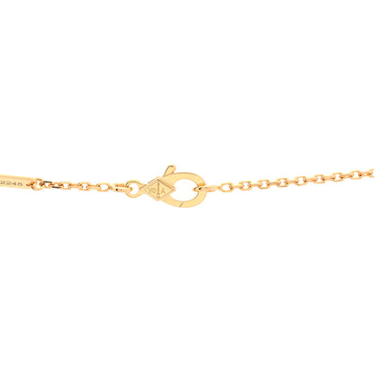 Van Cleef & Arpels 18K Rose Gold Gray Mother of Pearl Vintage Alhambra Pendant Necklace 4 of 7