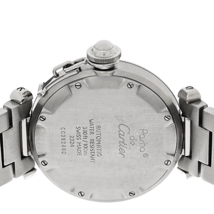 Cartier Stainless Steel 35mm Pasha C Automatic Watch 4 of 4