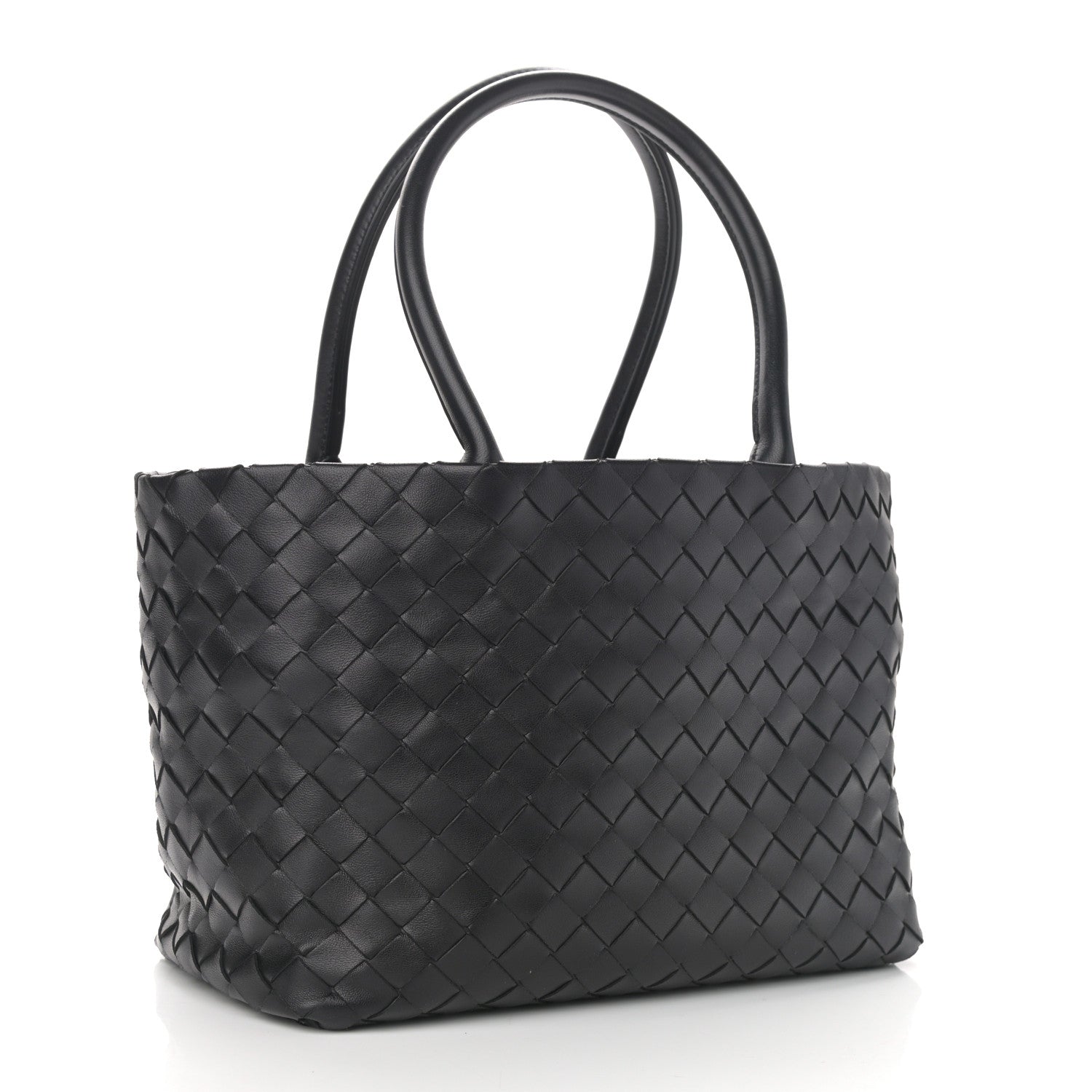 Bottega Veneta Nappa Intrecciato Small Tote Black 3 of 12