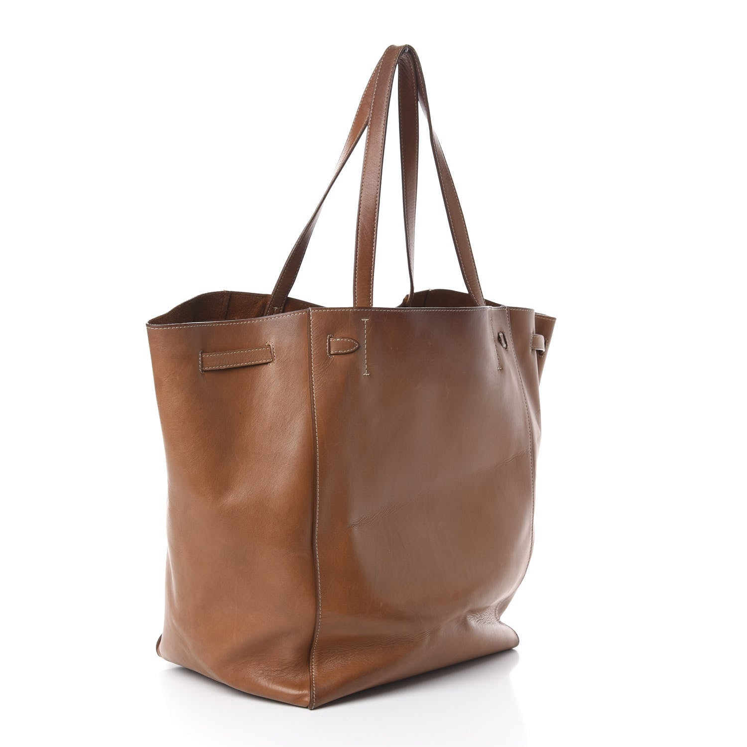 Celine Smooth Calfskin Small Cabas Phantom Tan 2 of 8