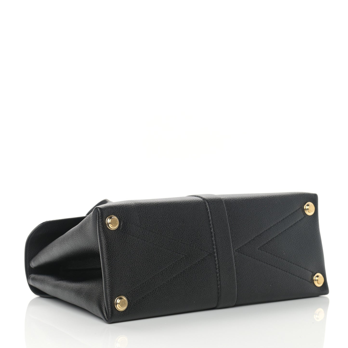 Grained Smooth Calfskin Rose Des Vents MM Black