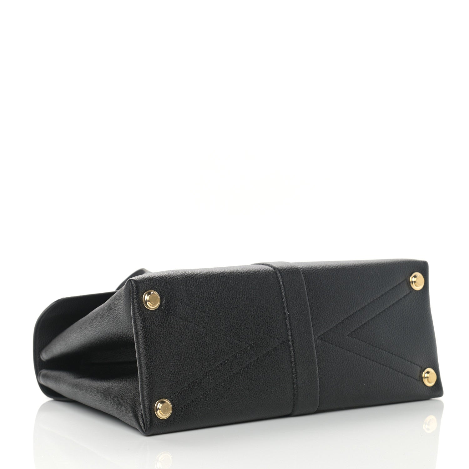 Louis Vuitton Grained Smooth Calfskin Rose Des Vents MM Black 4 of 11
