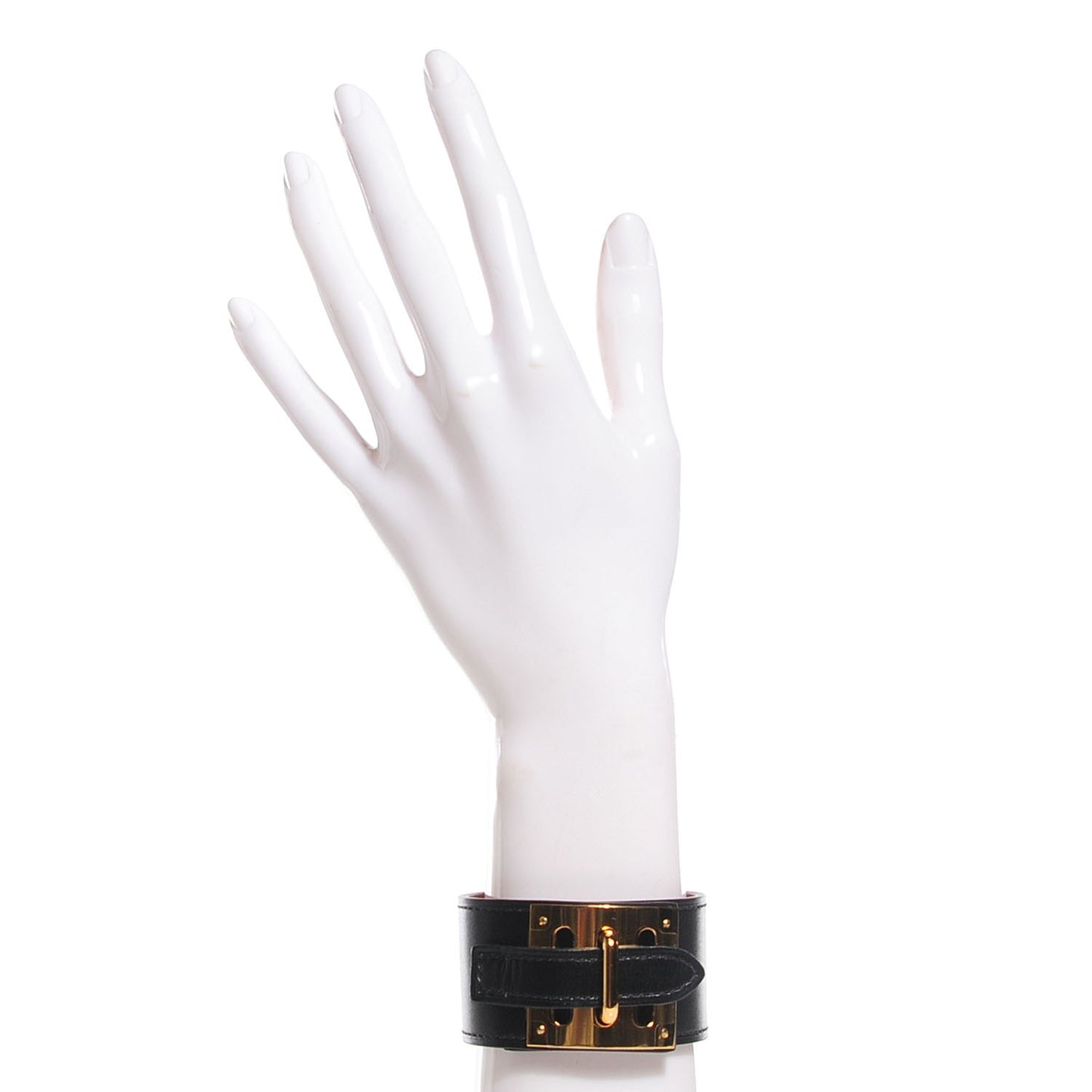 Veau Box Intense Bracelet Small Black