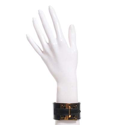 Hermes Veau Box Intense Bracelet Small Black 2 of 7