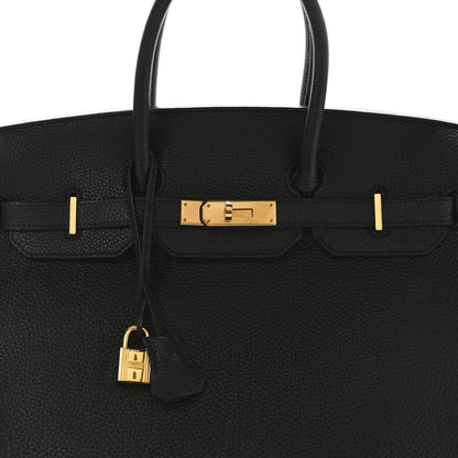 Hermes Togo Birkin 35 Black 8 of 10