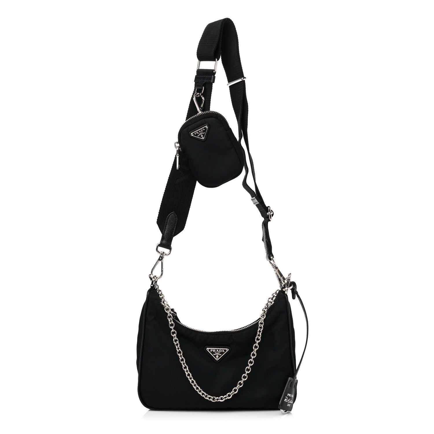 Prada Nylon Re-Edition 2005 Shoulder Bag Black 1 of 9