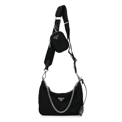 Prada Nylon Re-Edition 2005 Shoulder Bag Black 1 of 9