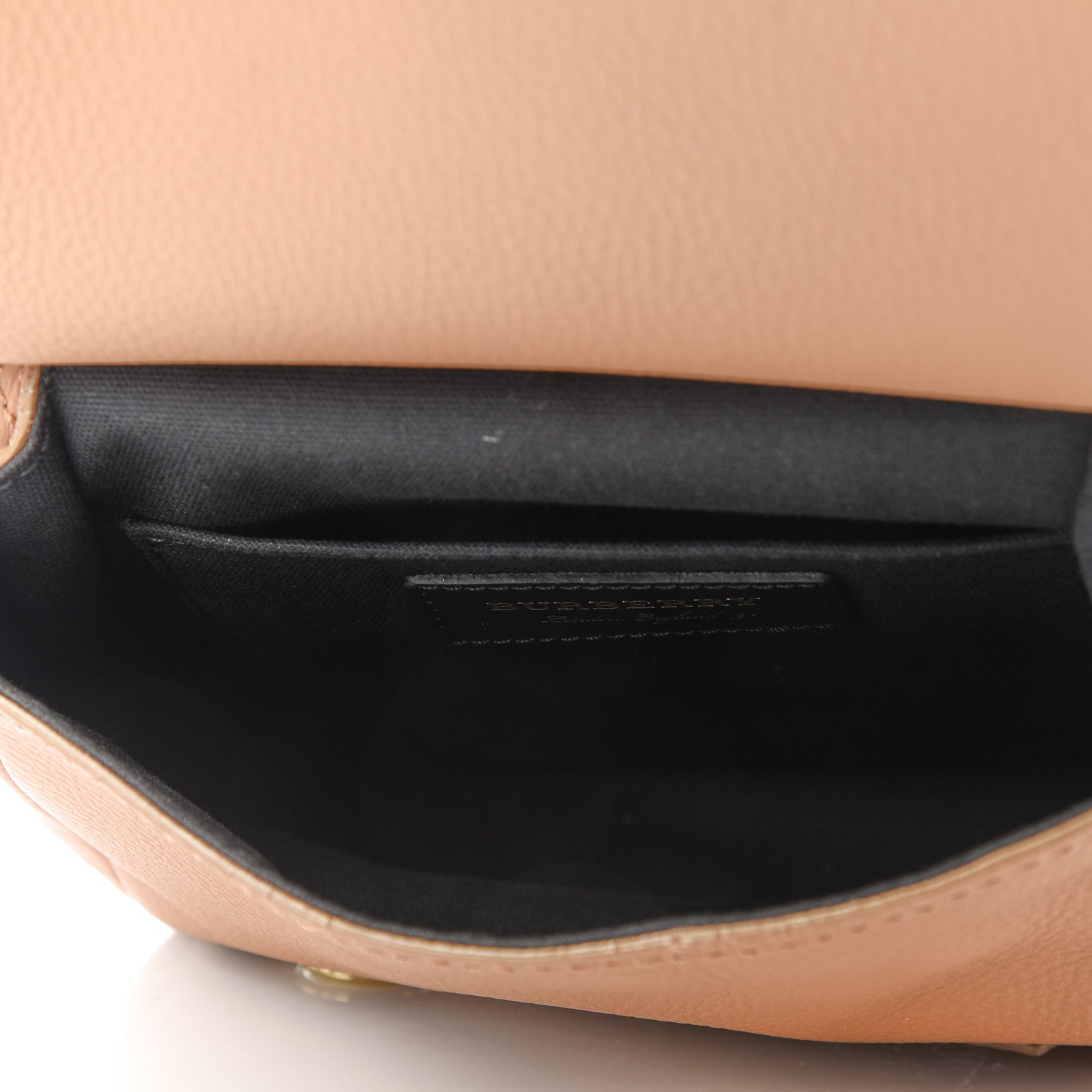 Burberry Deerskin The Bridle Crossbody Pale Clementine 5 of 10