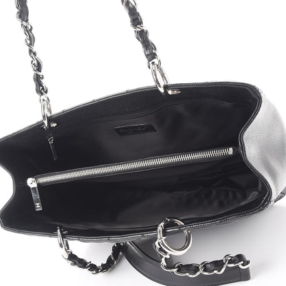 Chanel Caviar Quilted Grand Shopping Tote GST Black 5 of 13