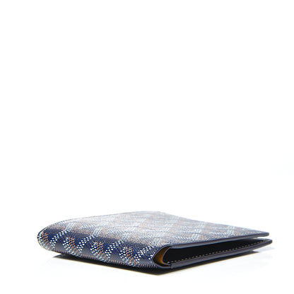 Goyard Goyardine Bi-Fold Victoire PM Wallet Navy 3 of 6