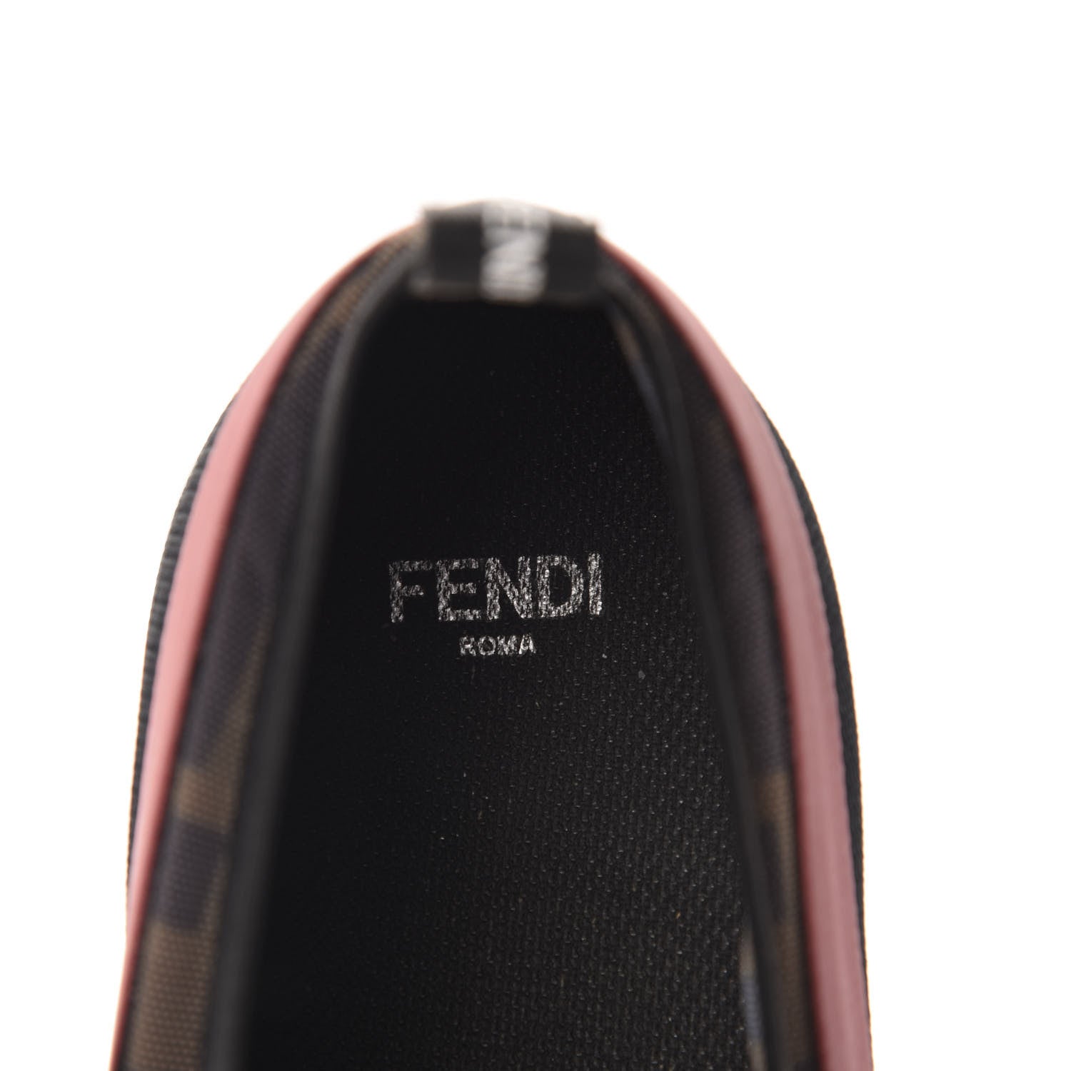 Fendi Technical Mesh FF Sneakers 40 Tobacco Red 8 of 9
