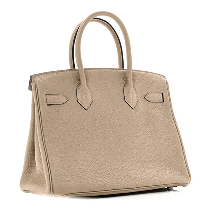 Hermes Togo BIRKIN 30 Gris Tourterelle 3 of 11