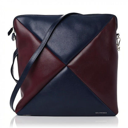 Balenciaga Agneau S Cushion Square AJ Crossbody Dark Night Red 1 of 20