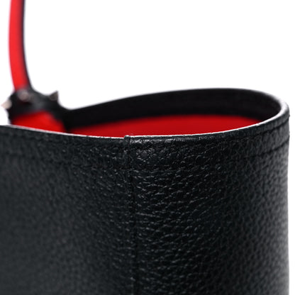 Christian Louboutin Calfskin Spikes East West Cabata Tote Black 26 of 27