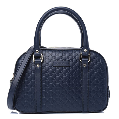 Gucci Soft Microguccissima Small Crossbody Bag Blue 1 of 4