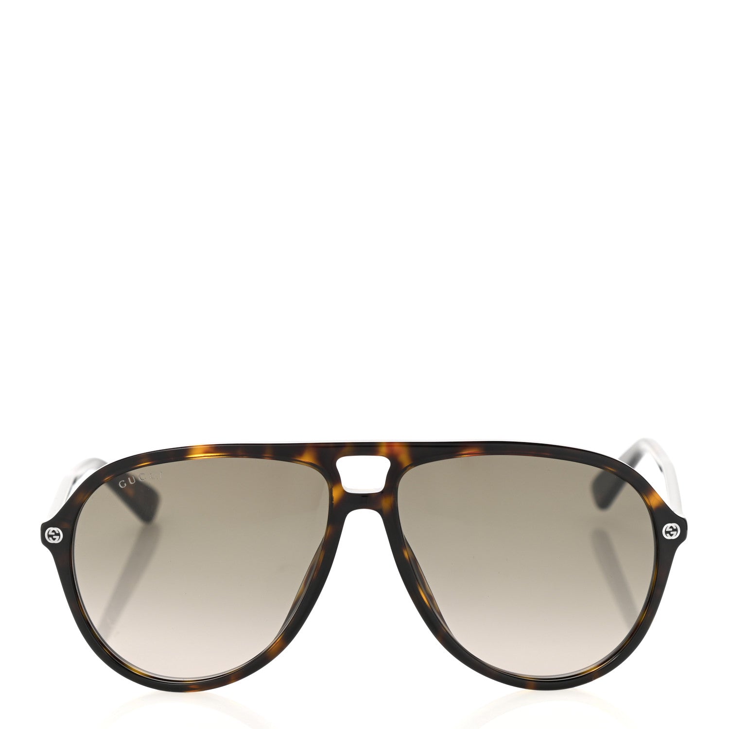Gucci Acetate Aviator Sunglasses GG0119S/S Tortoise 2 of 8