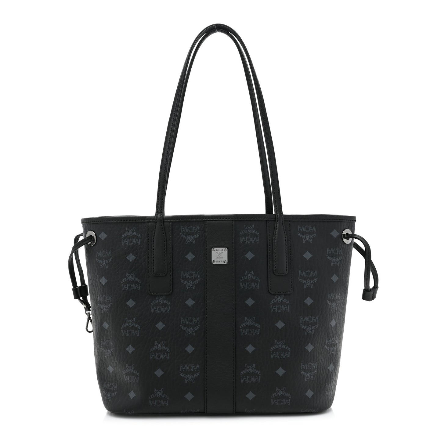 Visetos Small Liz Reversible Shopper Tote Black