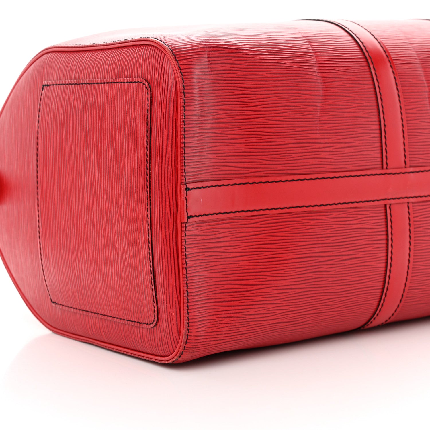 Louis Vuitton Epi Keepall 45 Castillan Red 9 of 16