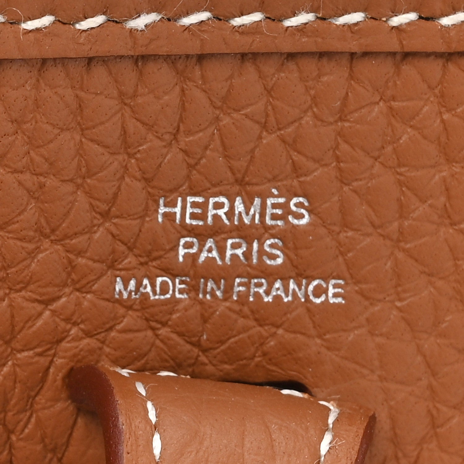 Hermes Taurillon Clemence Evelyne TPM Gold 6 of 11