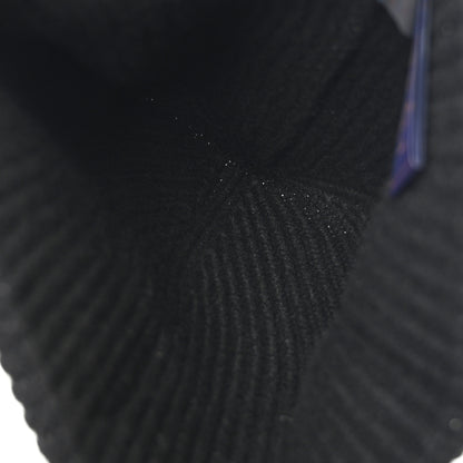 Louis Vuitton Cashmere Ribbed LV Spark Beanie Black 4 of 5