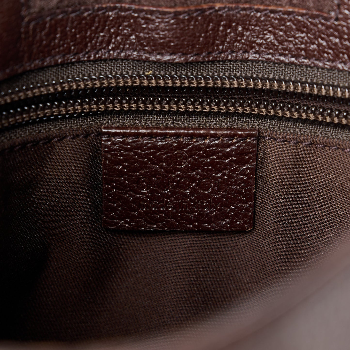 Monogram Messenger Crossbody Bag Dark Brown