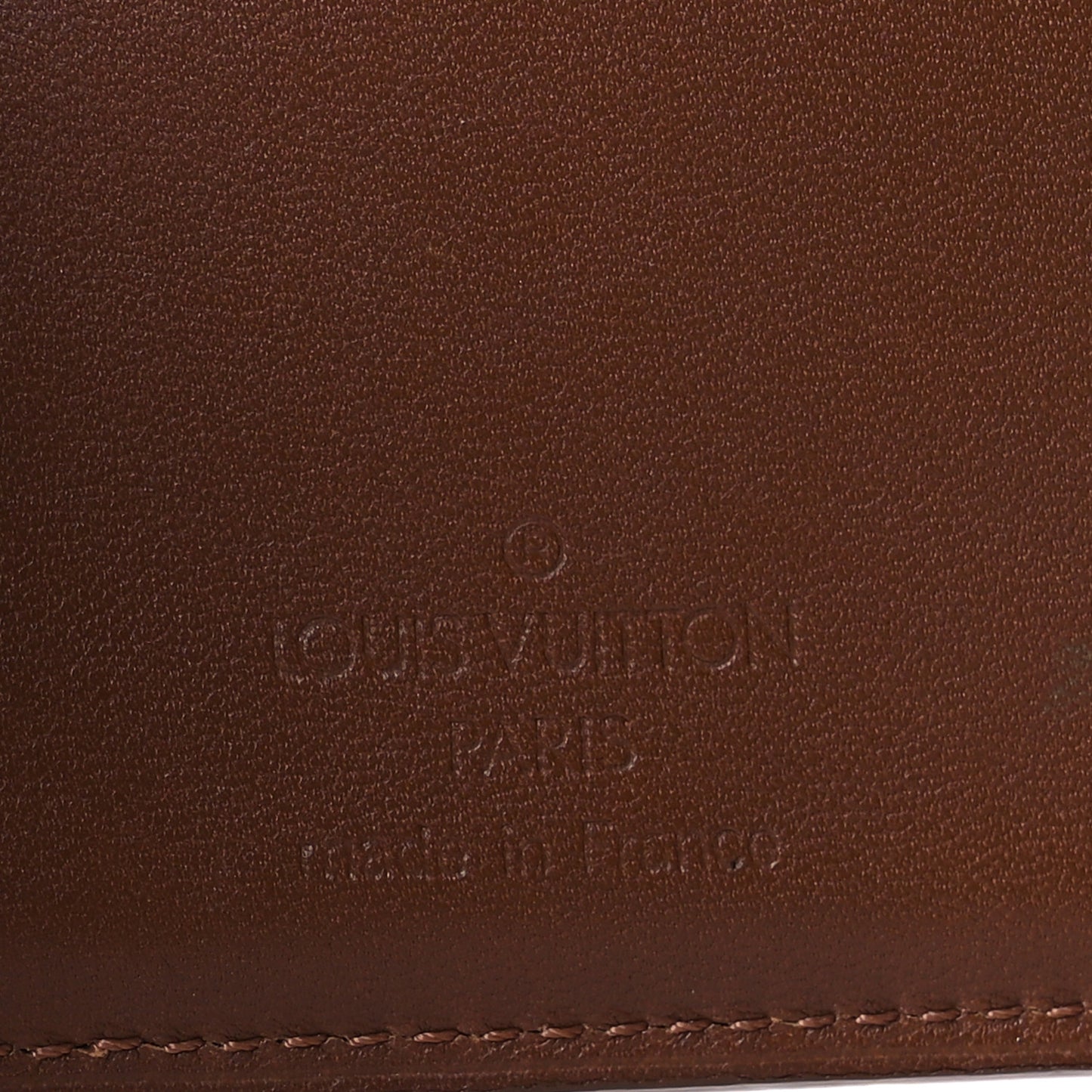 Vernis French Purse Wallet Bronze