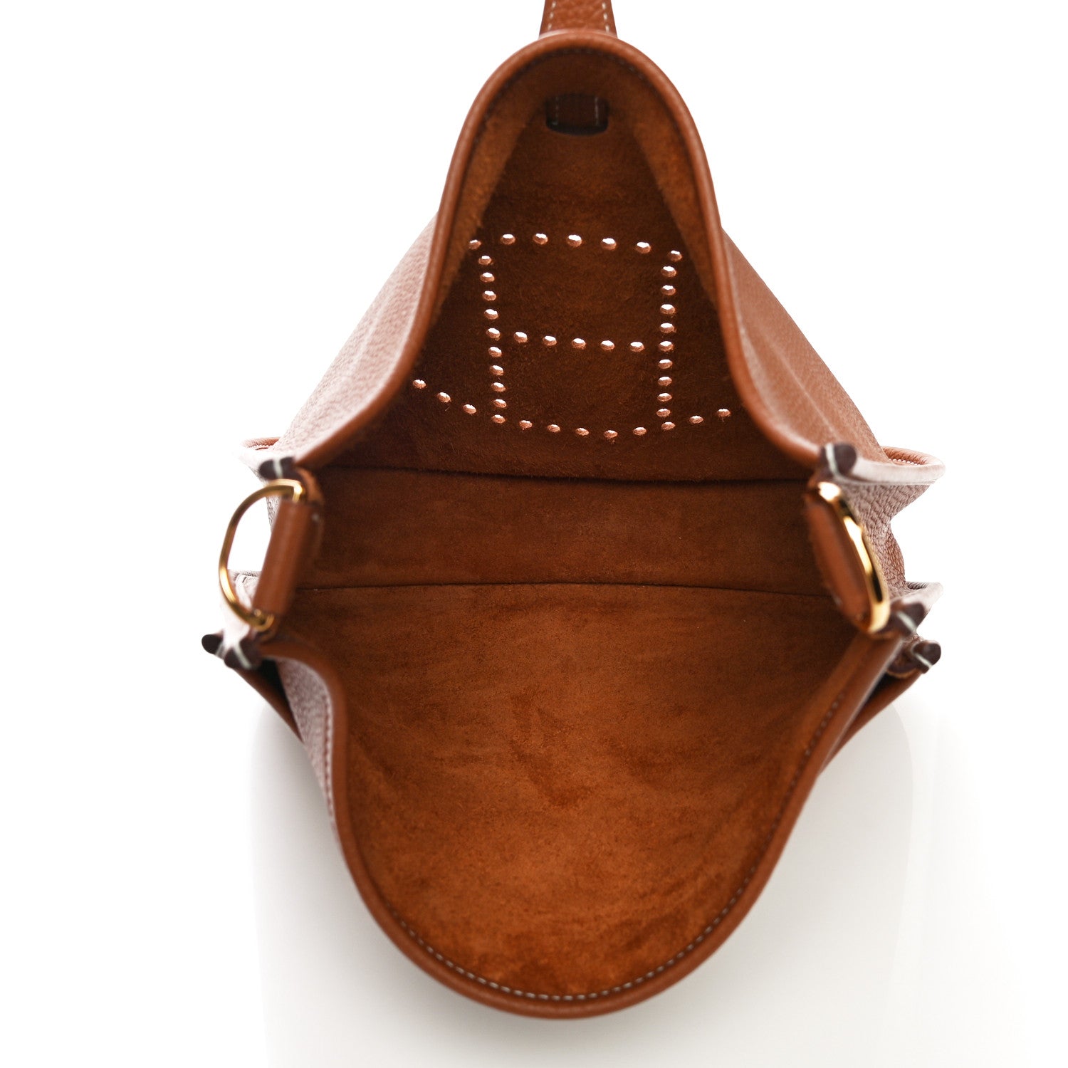 Hermes Taurillon Clemence Evelyne III PM Gold 5 of 10