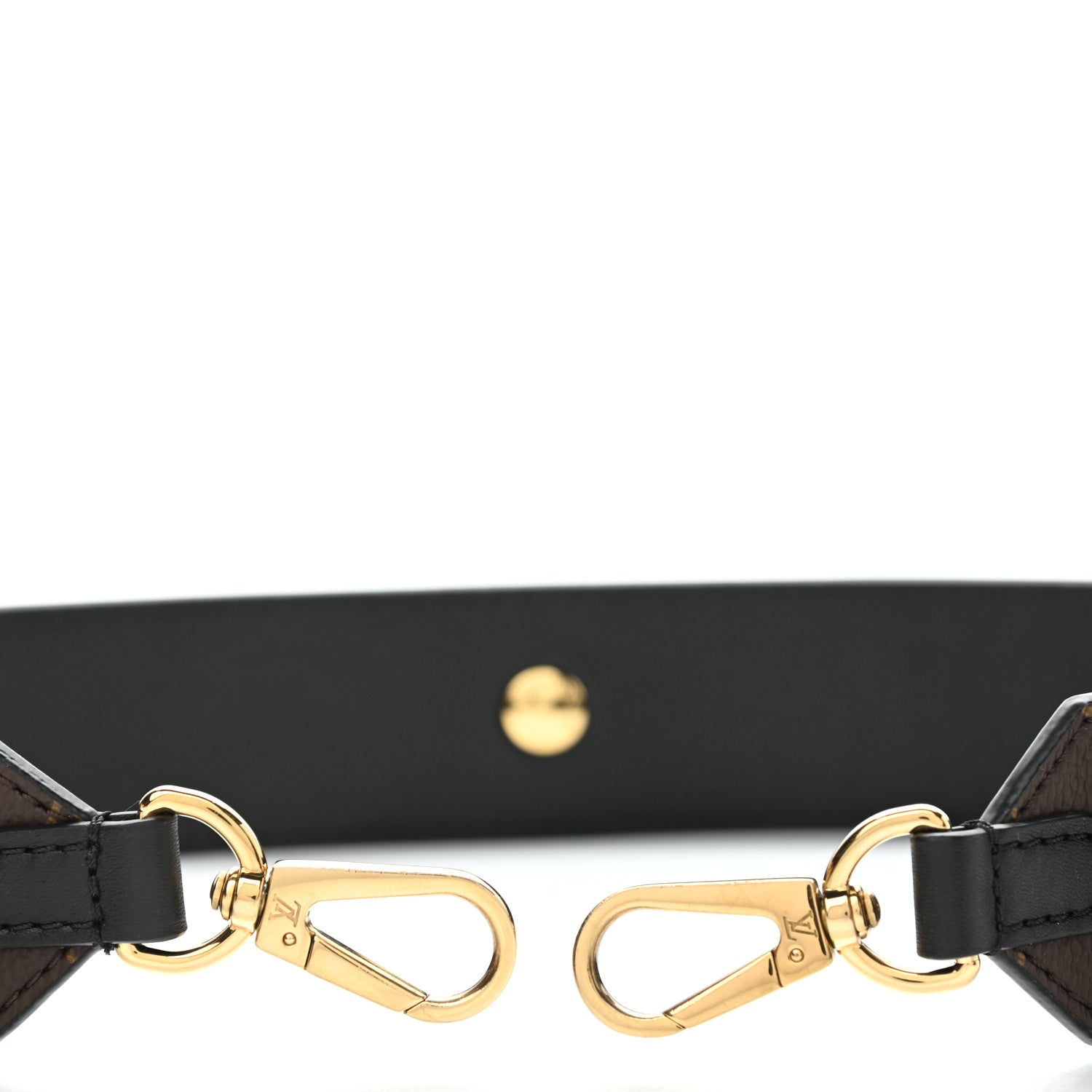 Louis Vuitton Monogram Adjustable Bandouliere Shoulder Strap Black 4 of 5