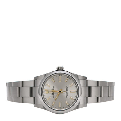 Rolex Stainless Steel 34mm Oyster Perpetual Watch Silver 124200 2 of 5