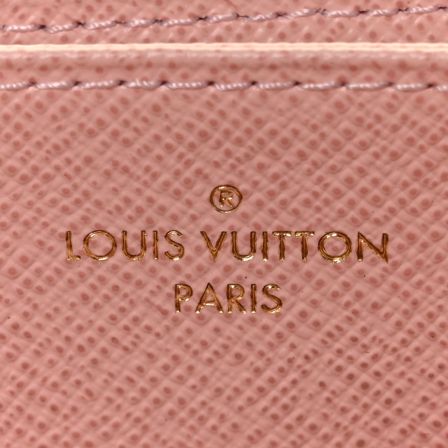 Monogram Zippy Wallet Rose Ballerine
