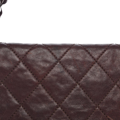Chanel Calfskin Quilted Modern Chain Flap Brown 20 of 20