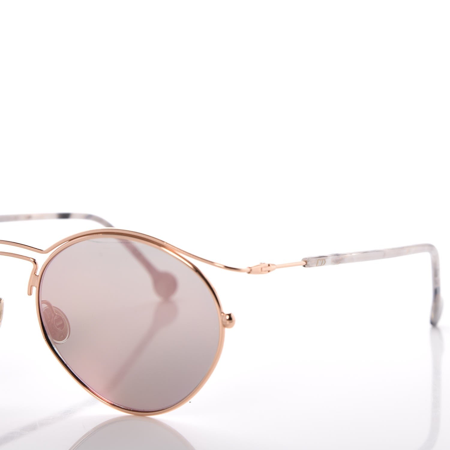 Christian Dior Origins 1 Sunglasses DDB0J Rose Gold Gray 7 of 8