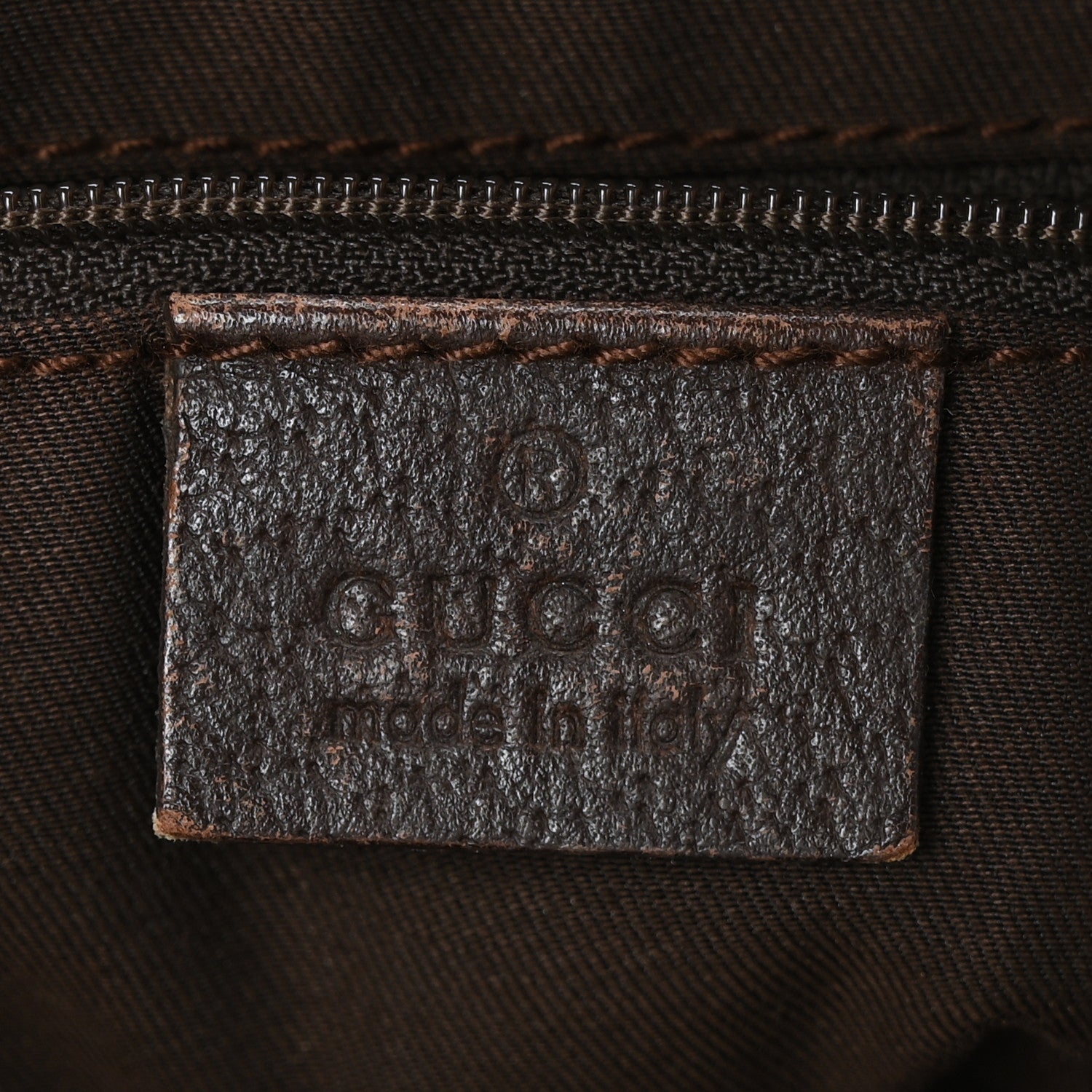 Gucci Monogram Medium Abbey Shoulder Bag Dark Brown 6 of 9