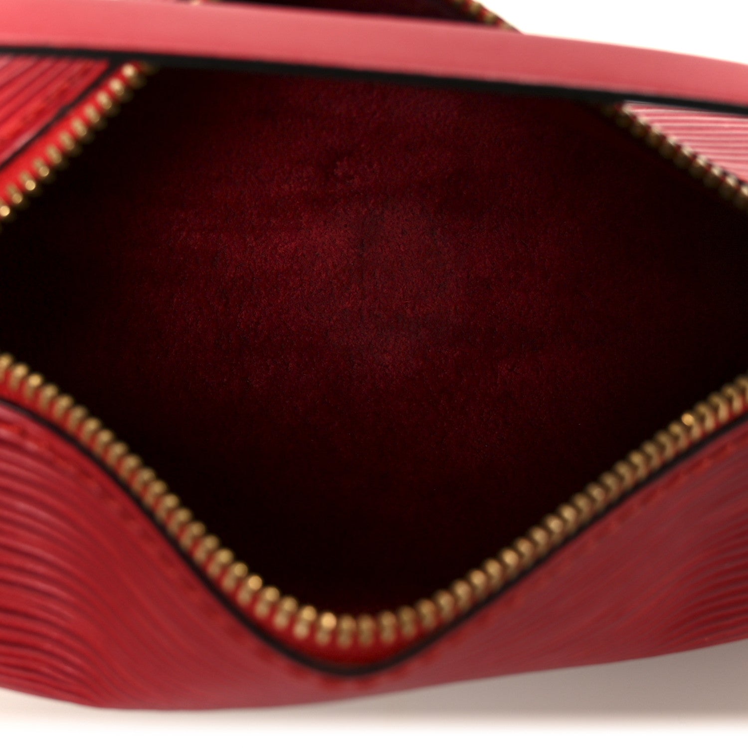 Louis Vuitton Epi Soufflot Pochette Castillan Red 5 of 9