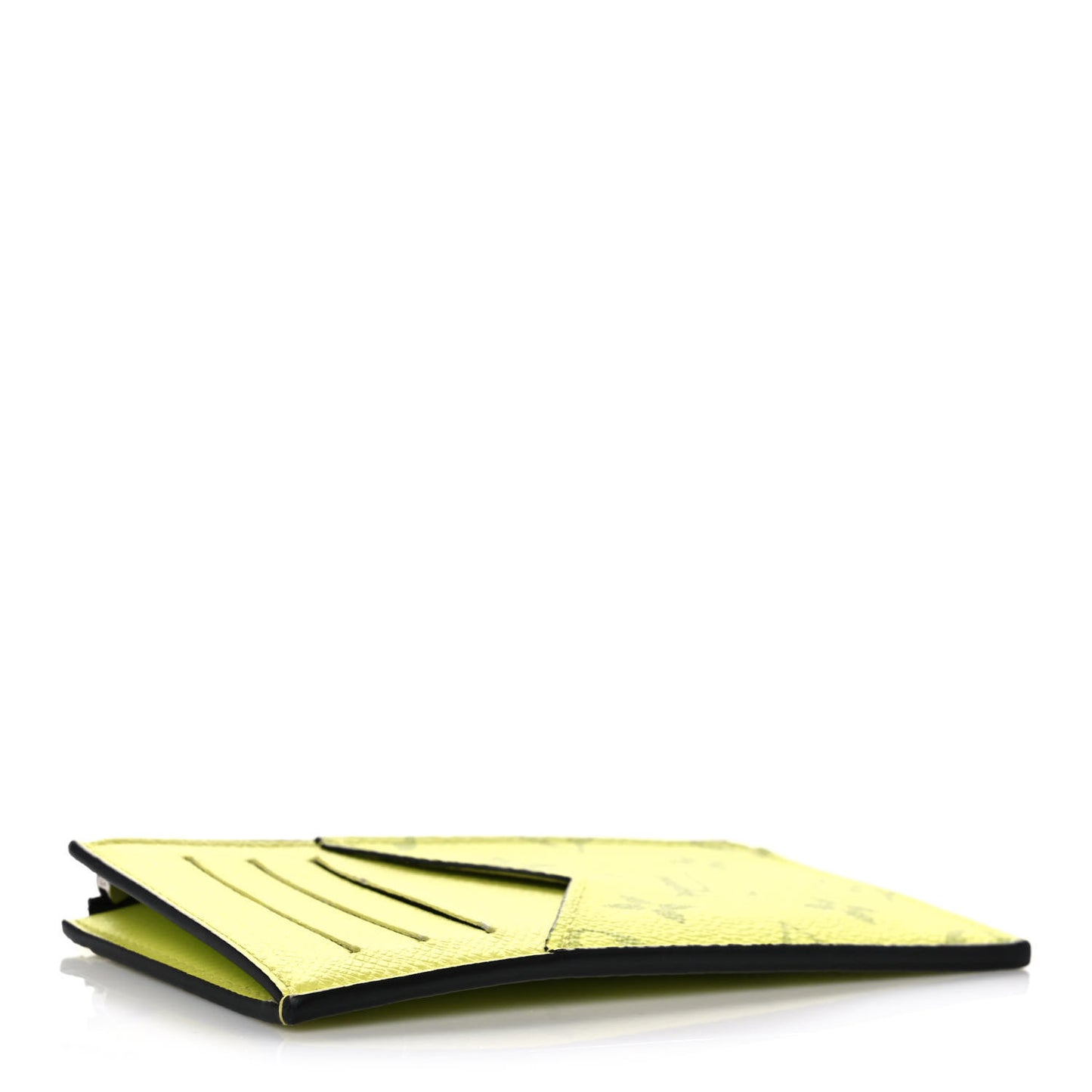Monogram Taiga Coin Card Holder Yellow