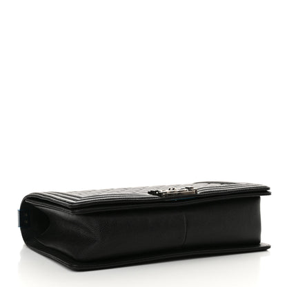 Chanel Caviar Quilted New Medium Boy Flap Black 4 of 11