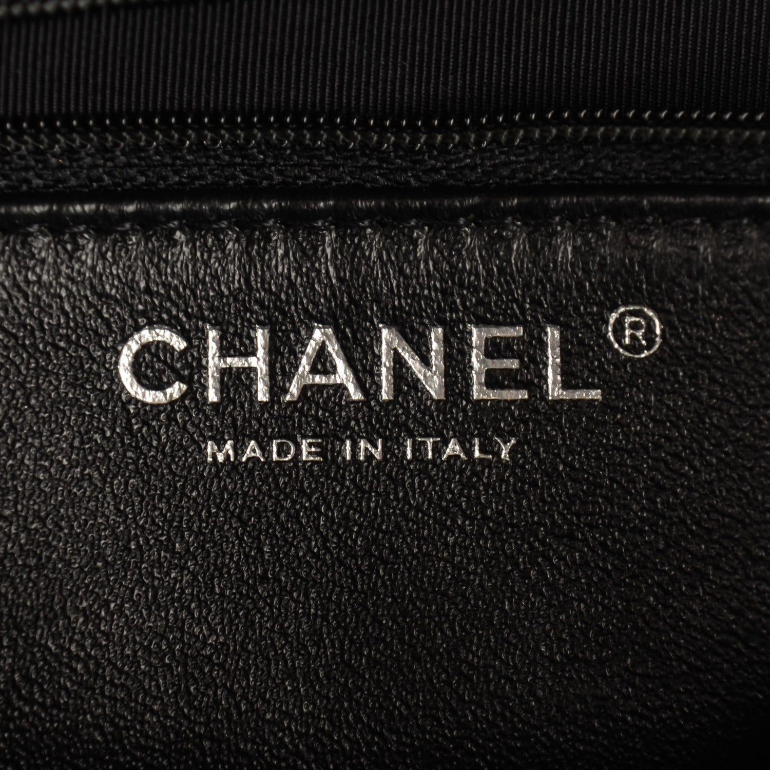 Chanel Lambskin Patent Quilted CC Twist Flap Black 7 of 8