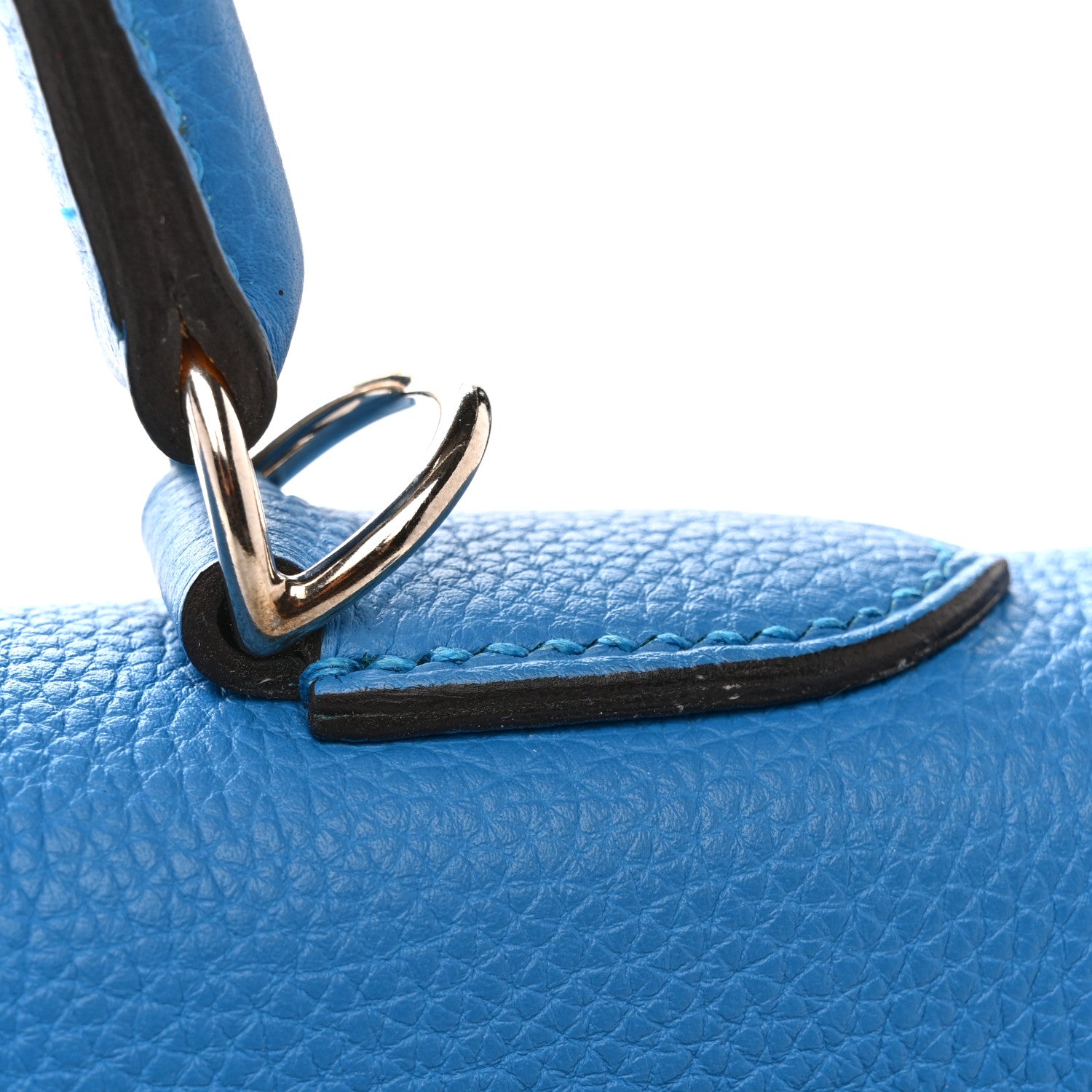 Hermes Togo Kelly Retourne 32 Bleu Zanzibar 12 of 14