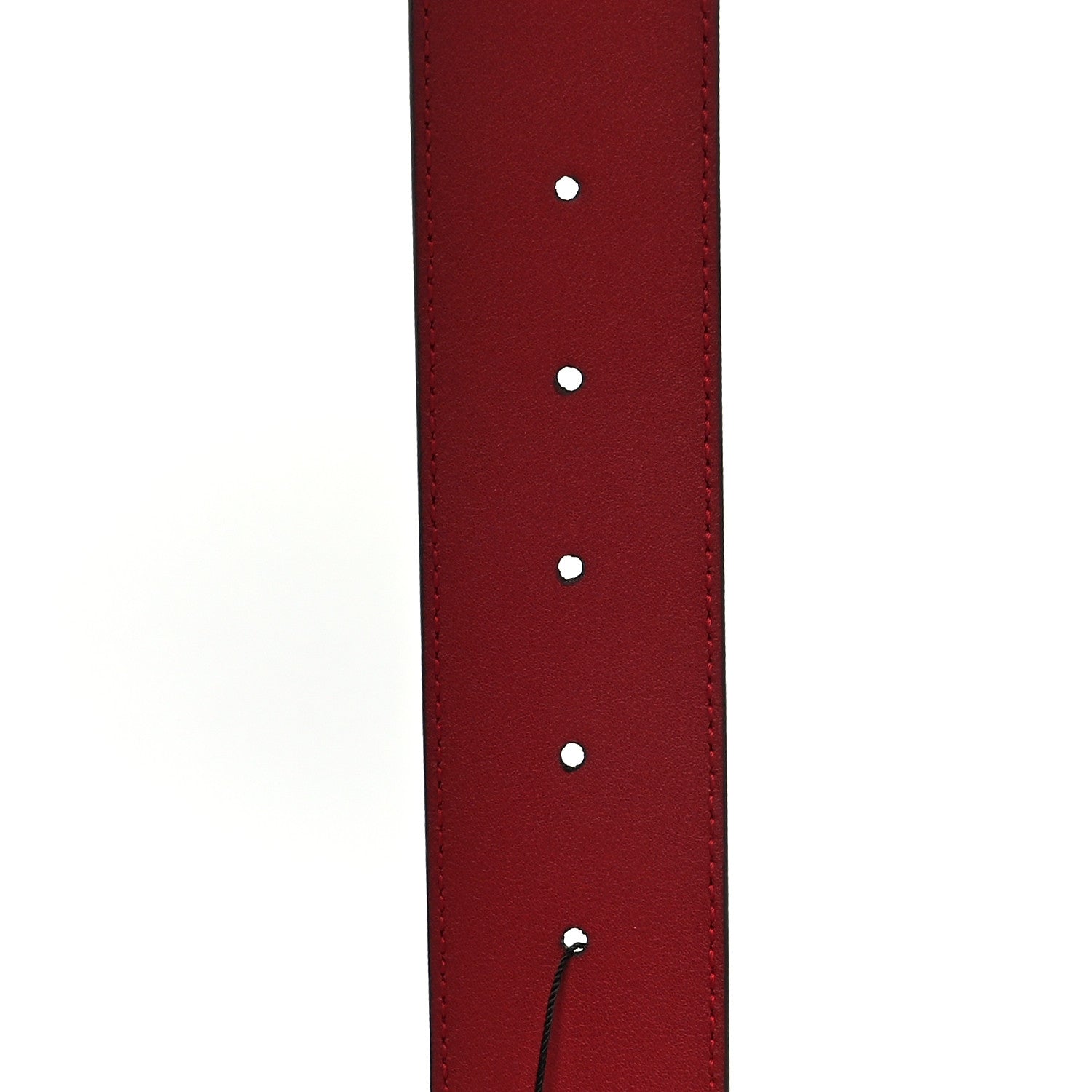 Gucci Plutone Calfskin Double G 40mm Belt 90 36 Rosso 4 of 6