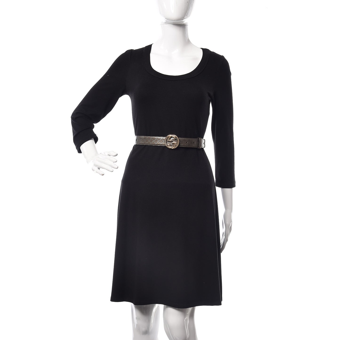 Shine Microguccissima Interlocking G Belt 100 40 Acero