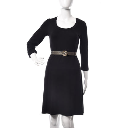 Gucci Shine Microguccissima Interlocking G Belt 100 40 Acero 2 of 7