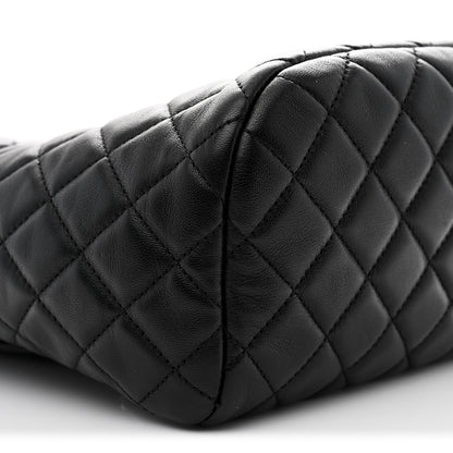 Chanel Lambskin Quilted Small Urban Spirit Backpack Black 9 of 11