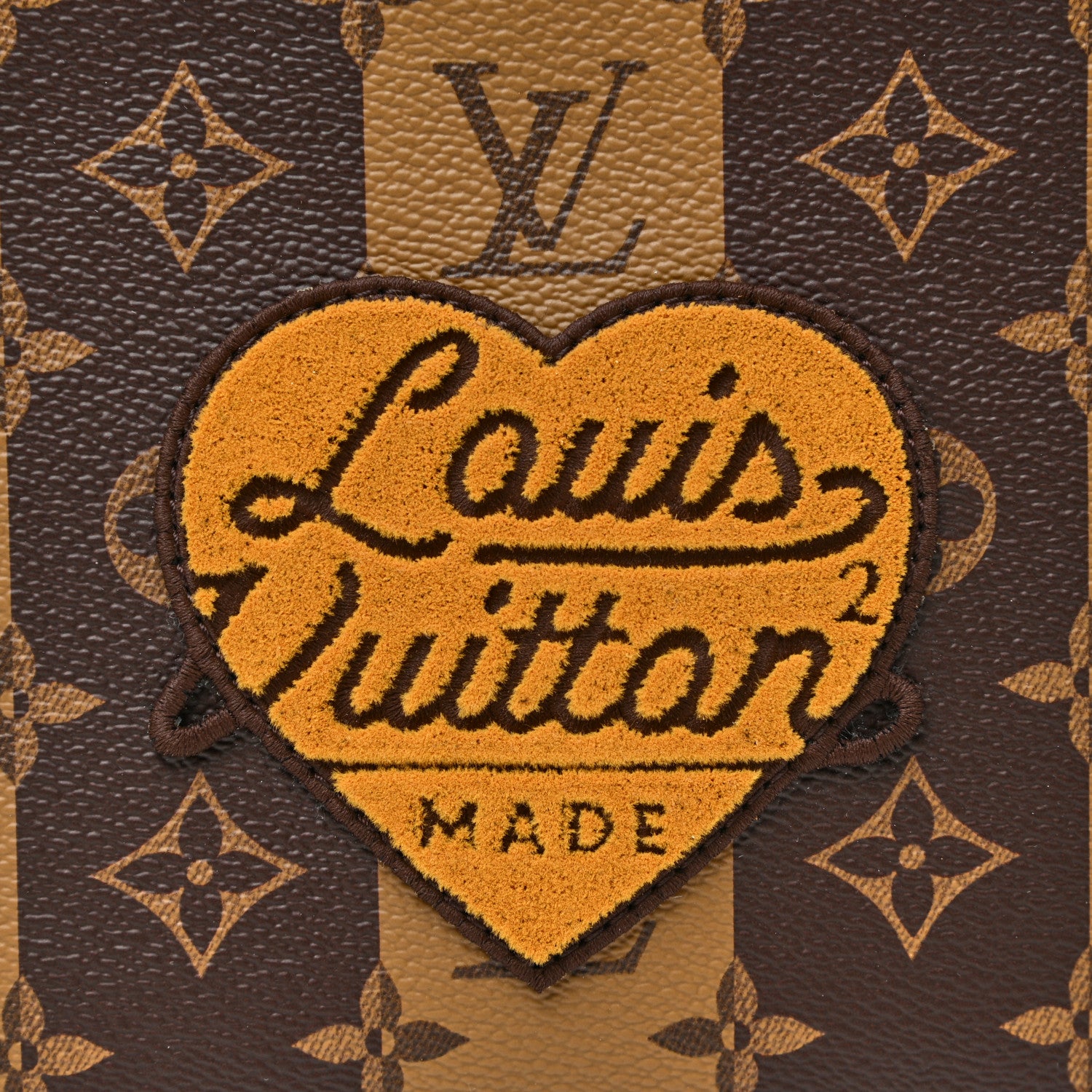 Louis Vuitton X NIGO Reverse Monogram Stripes Trio Messenger 7 of 12