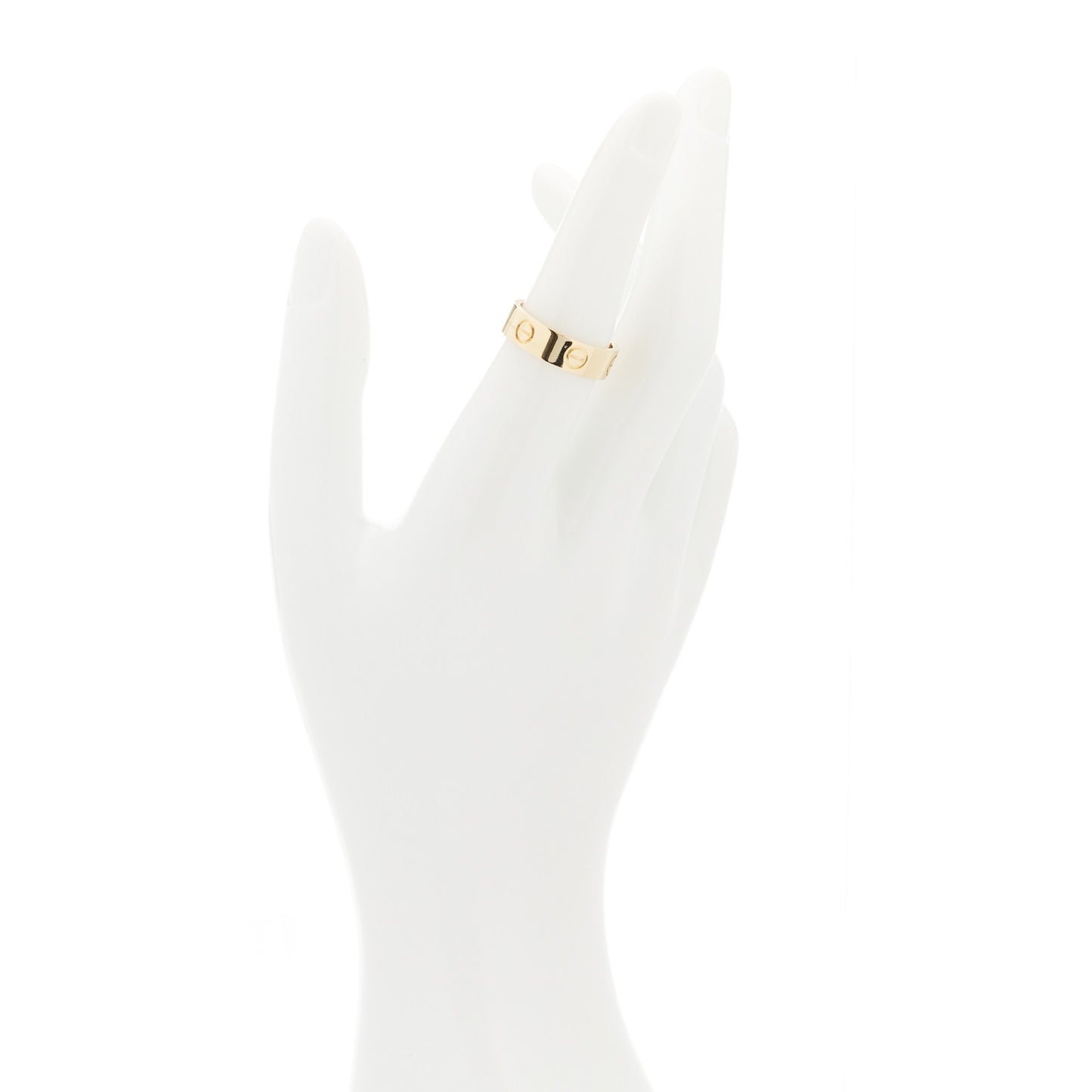 18K Yellow Gold 5.5mm LOVE Ring 53 6.25