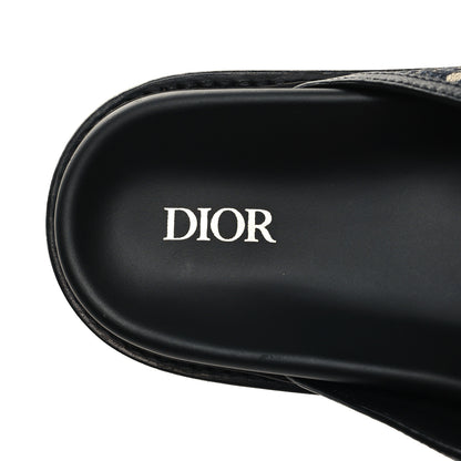 Christian Dior Oblique Mens Aqua Sandal 41 Blue 9 of 10