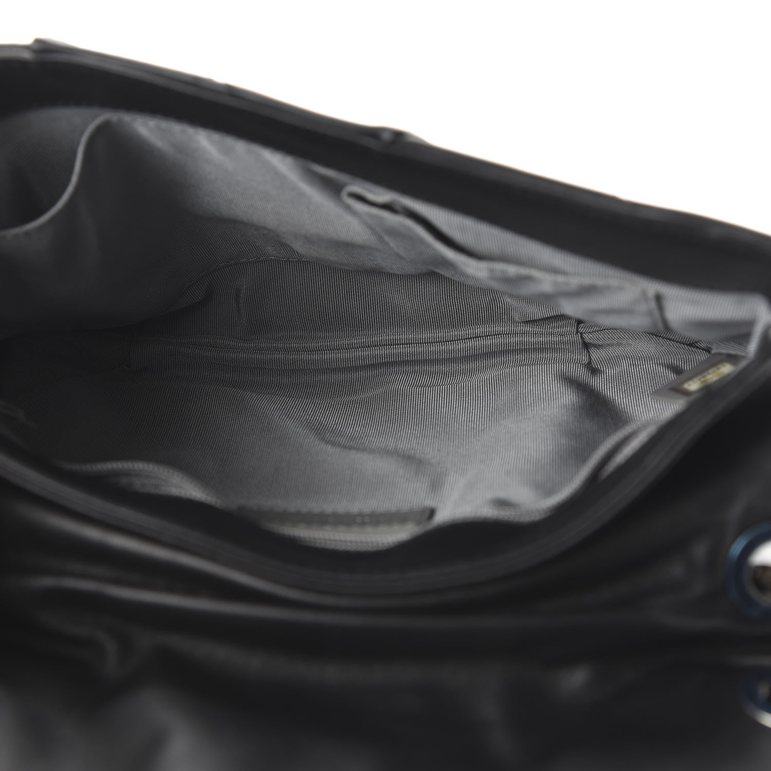 Chanel Calfskin Coco Pleats Messenger Flap Black 5 of 11